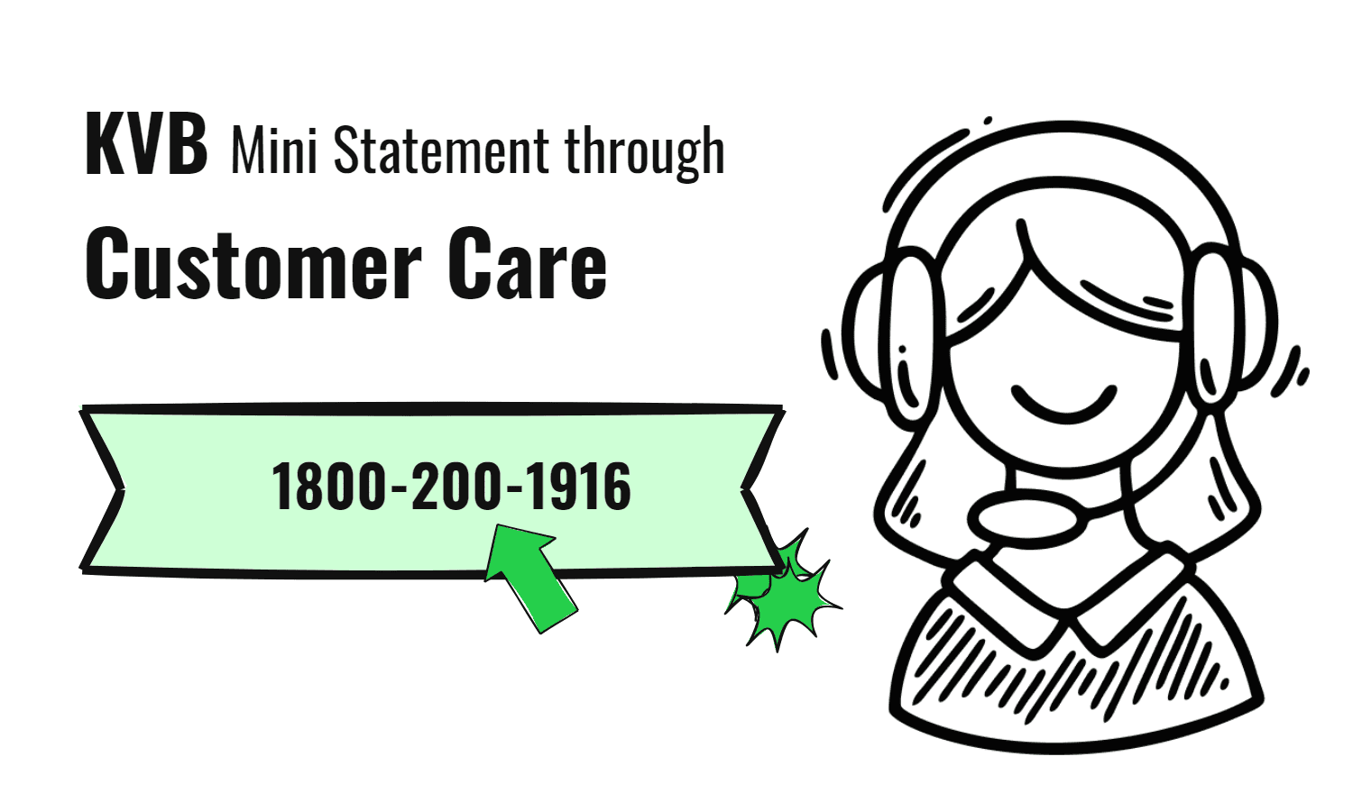 KVB Mini Statement Using Customer Care Number